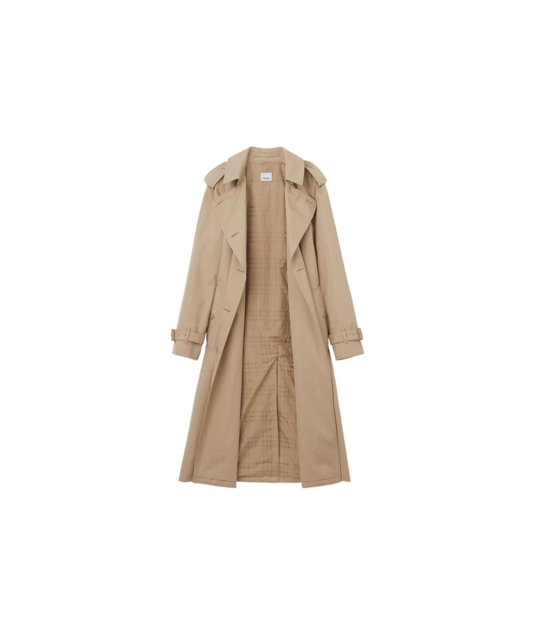 BURBERRY Бежевый тренч/плащ, фото 2