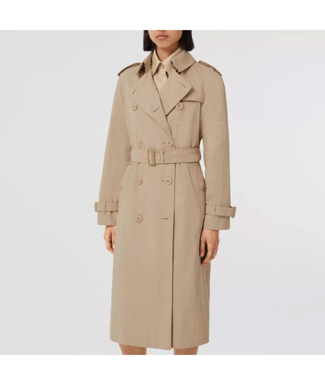 BURBERRY Бежевый тренч/плащ, фото 4