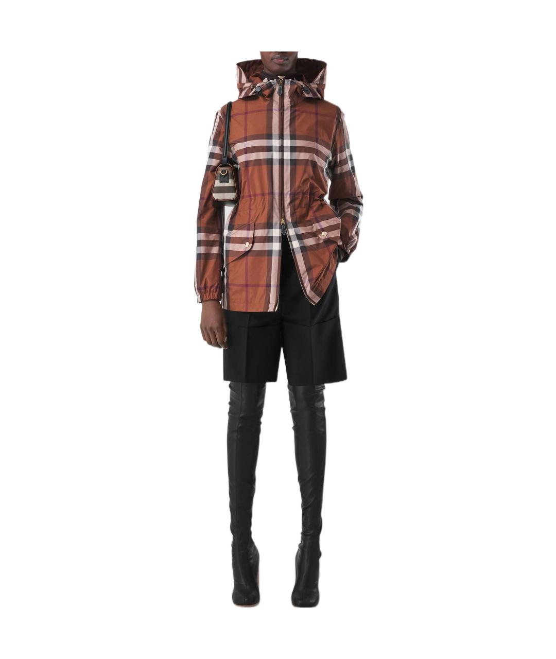 BURBERRY Коричневая куртка, фото 2