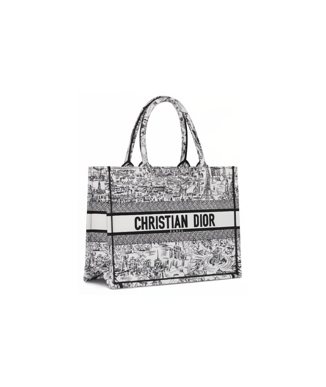 CHRISTIAN DIOR Серая сумка с короткими ручками, фото 1