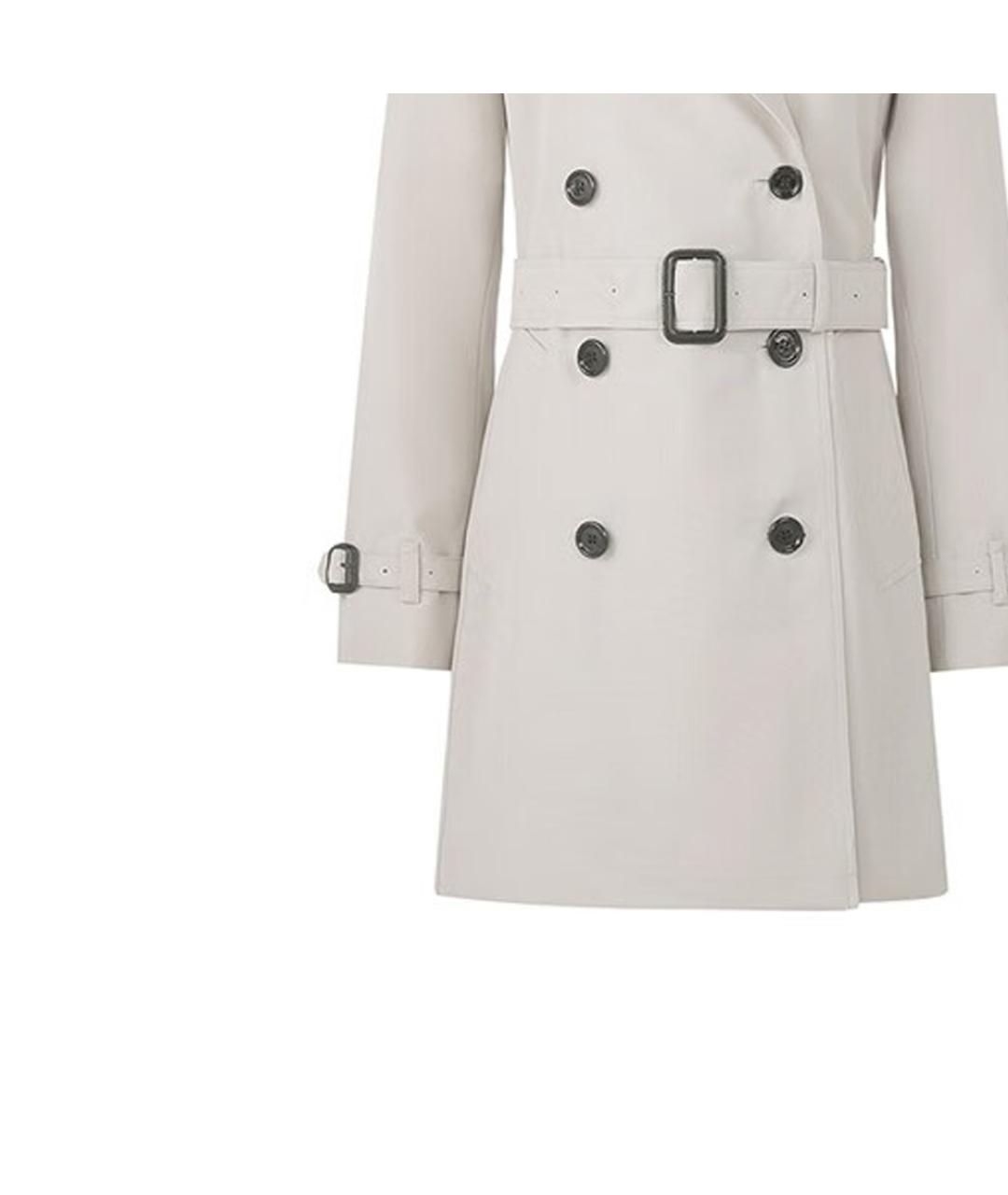 BURBERRY Серый тренч/плащ, фото 4