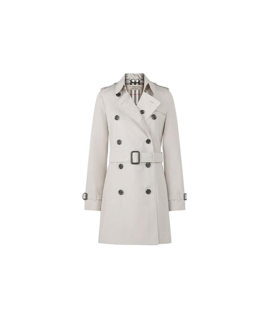 BURBERRY Серый тренч/плащ, фото 1