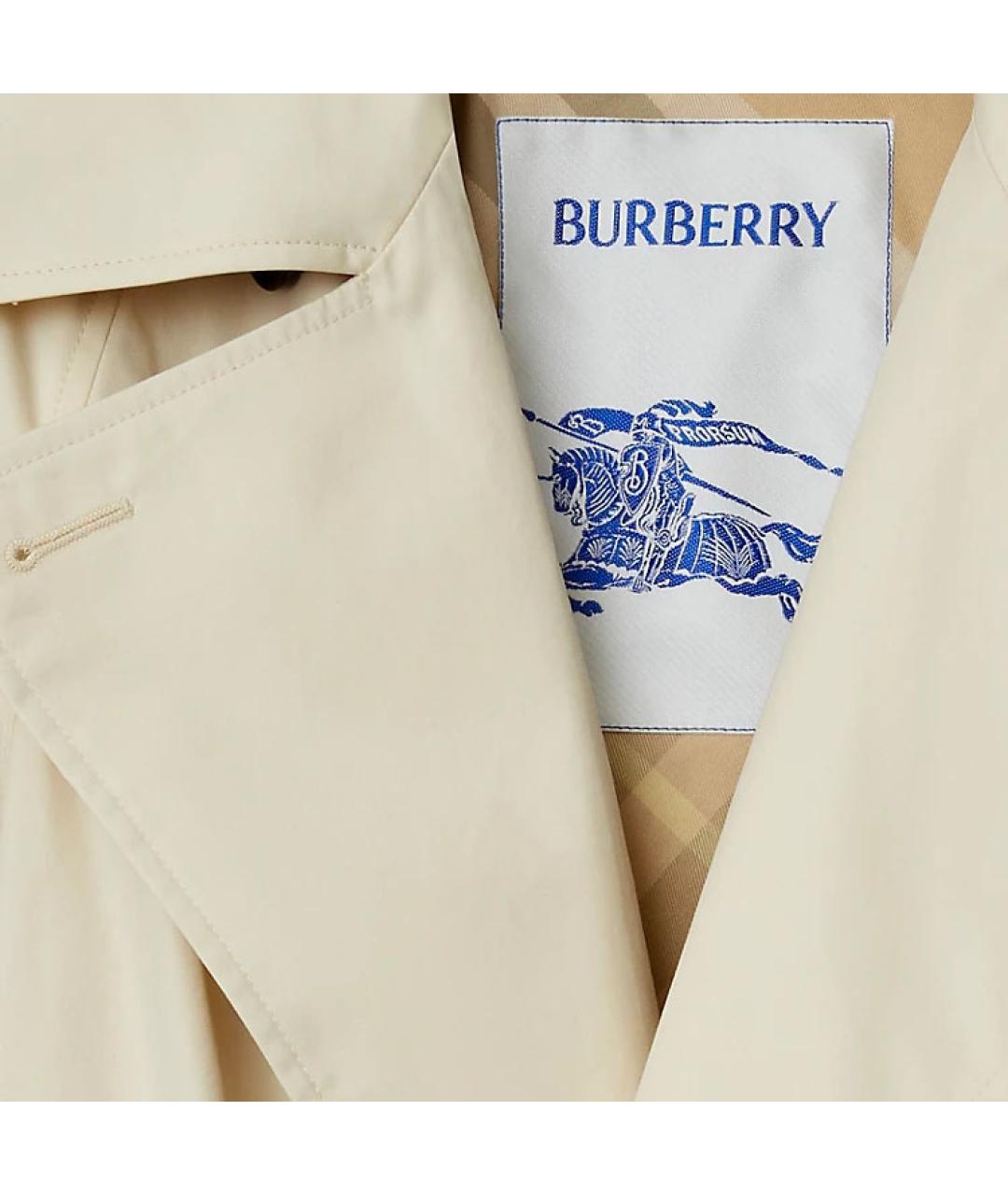 BURBERRY Бежевый тренч/плащ, фото 6
