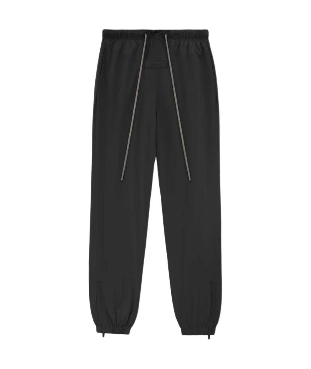 FEAR OF GOD ESSENTIALS Черные хлопковые повседневные брюки, фото 1