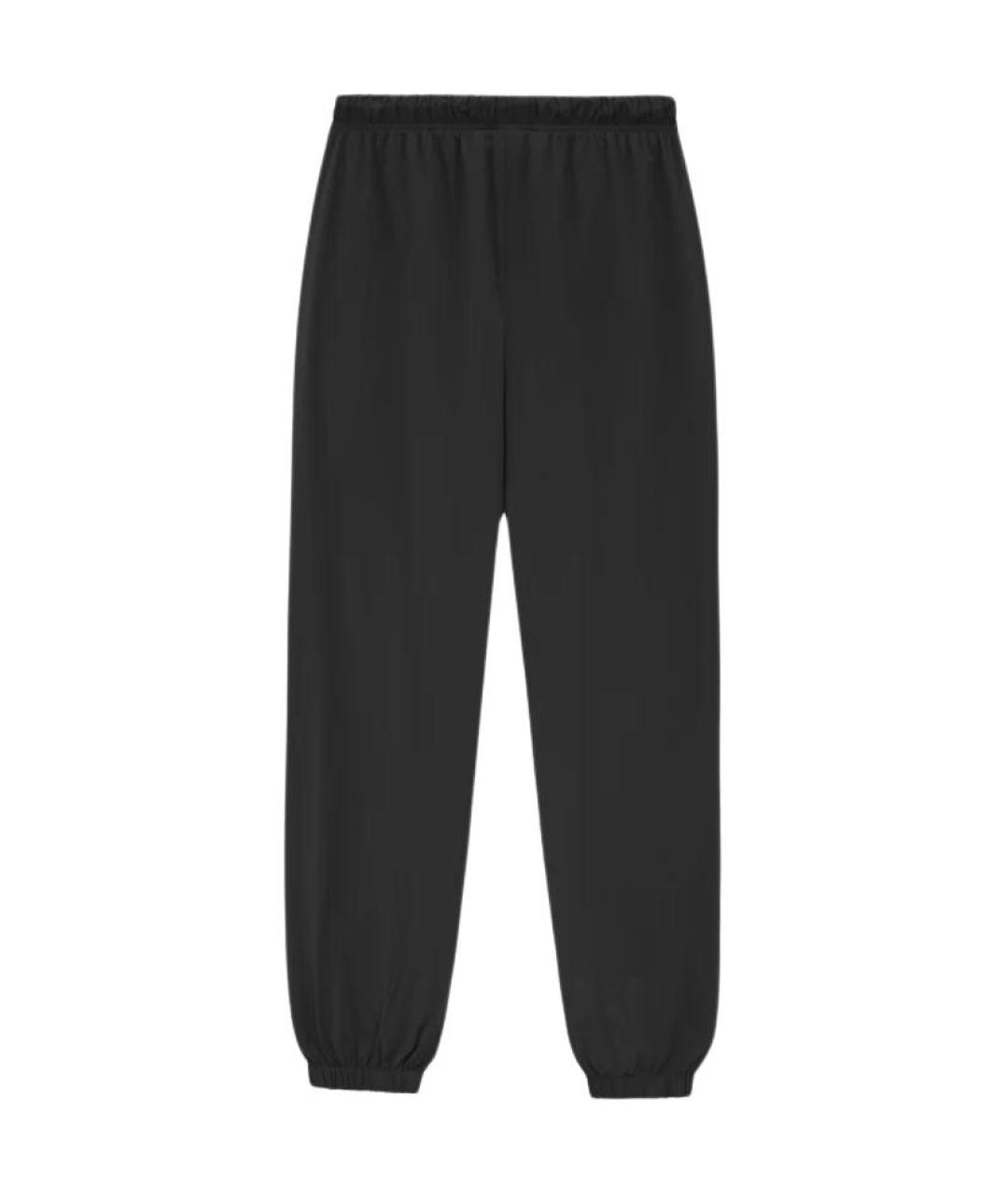 FEAR OF GOD ESSENTIALS Черные хлопковые повседневные брюки, фото 2