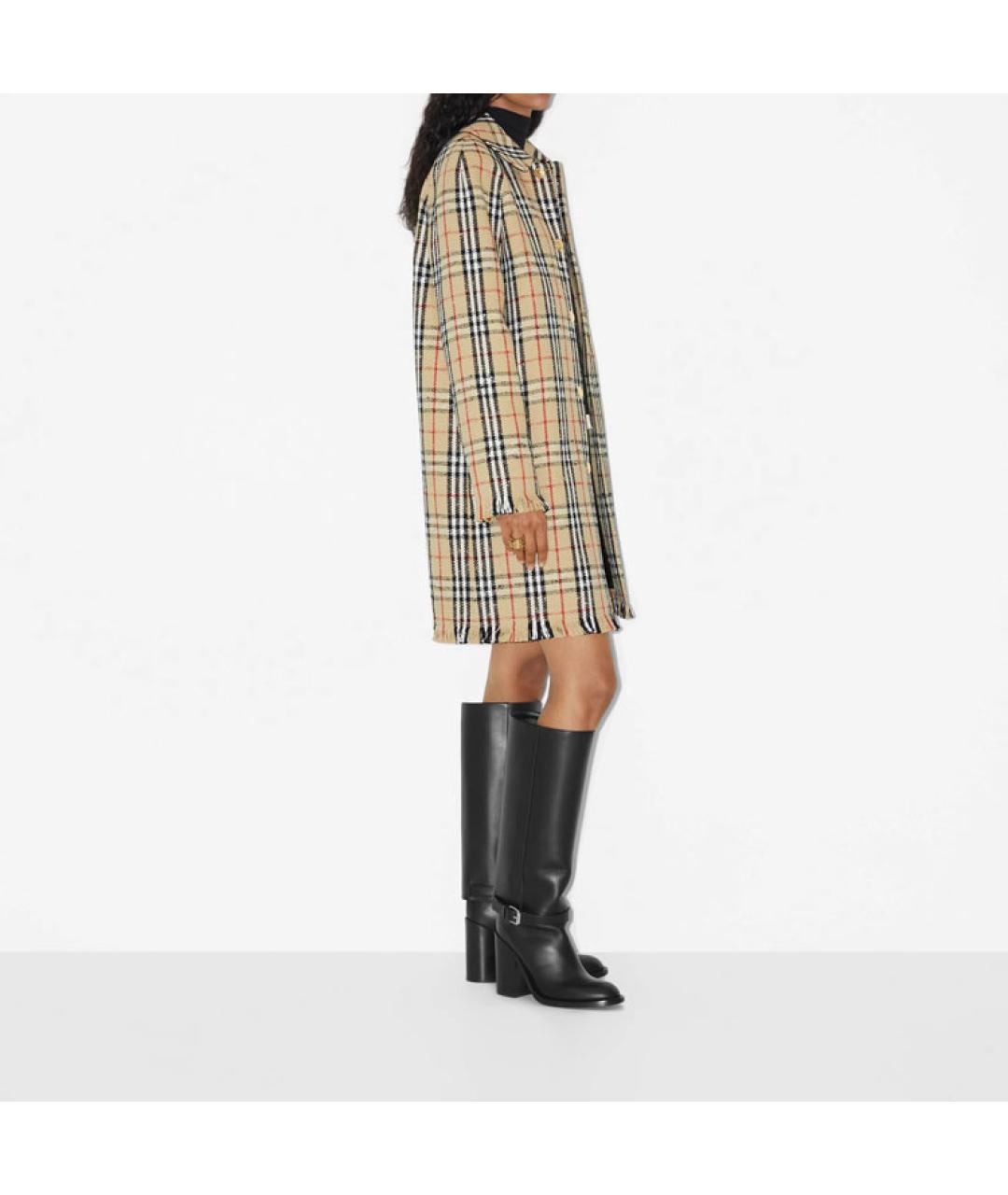 BURBERRY Мульти пальто, фото 4