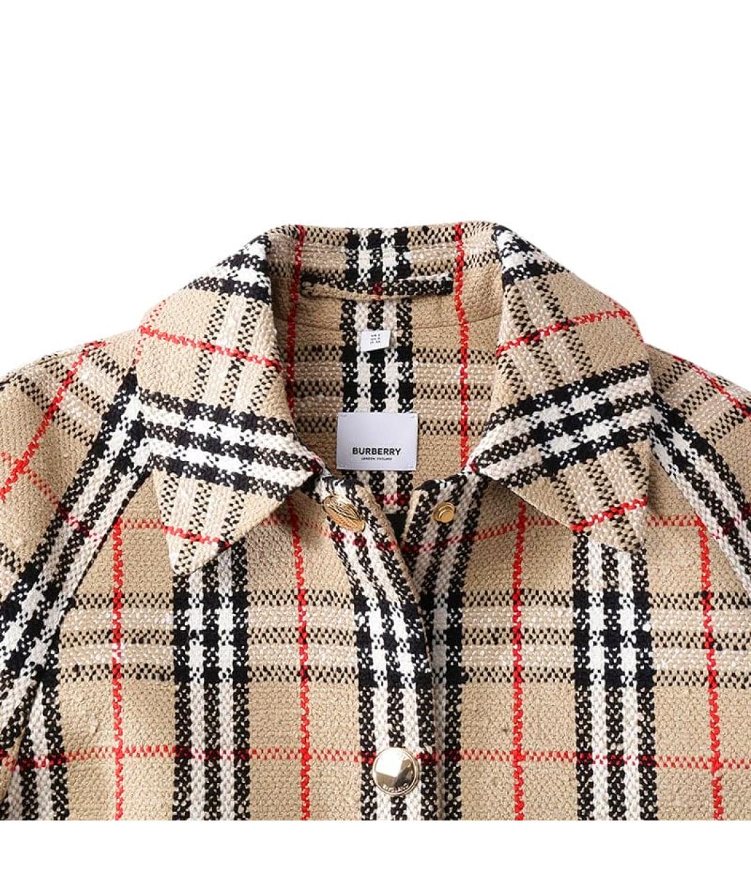 BURBERRY Мульти пальто, фото 5