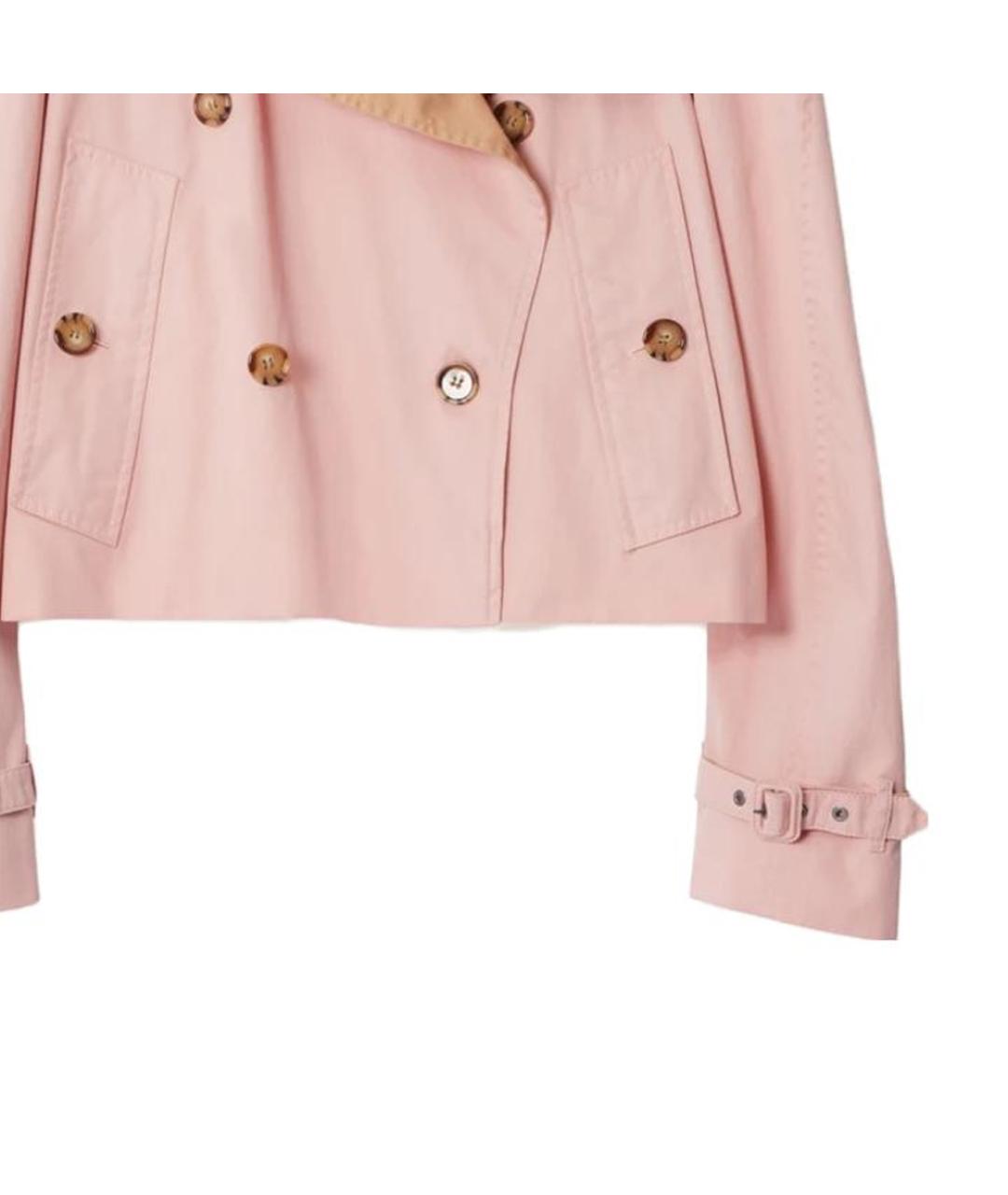 BURBERRY Розовый тренч/плащ, фото 6