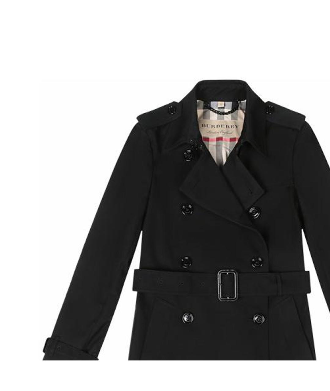 BURBERRY Черный тренч/плащ, фото 3