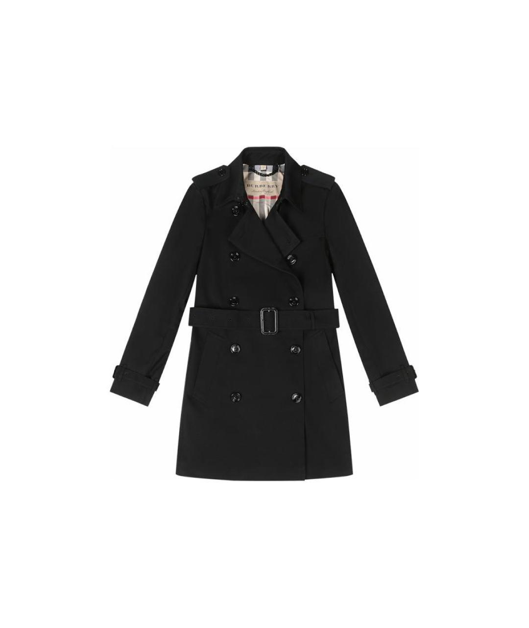 BURBERRY Черный тренч/плащ, фото 1