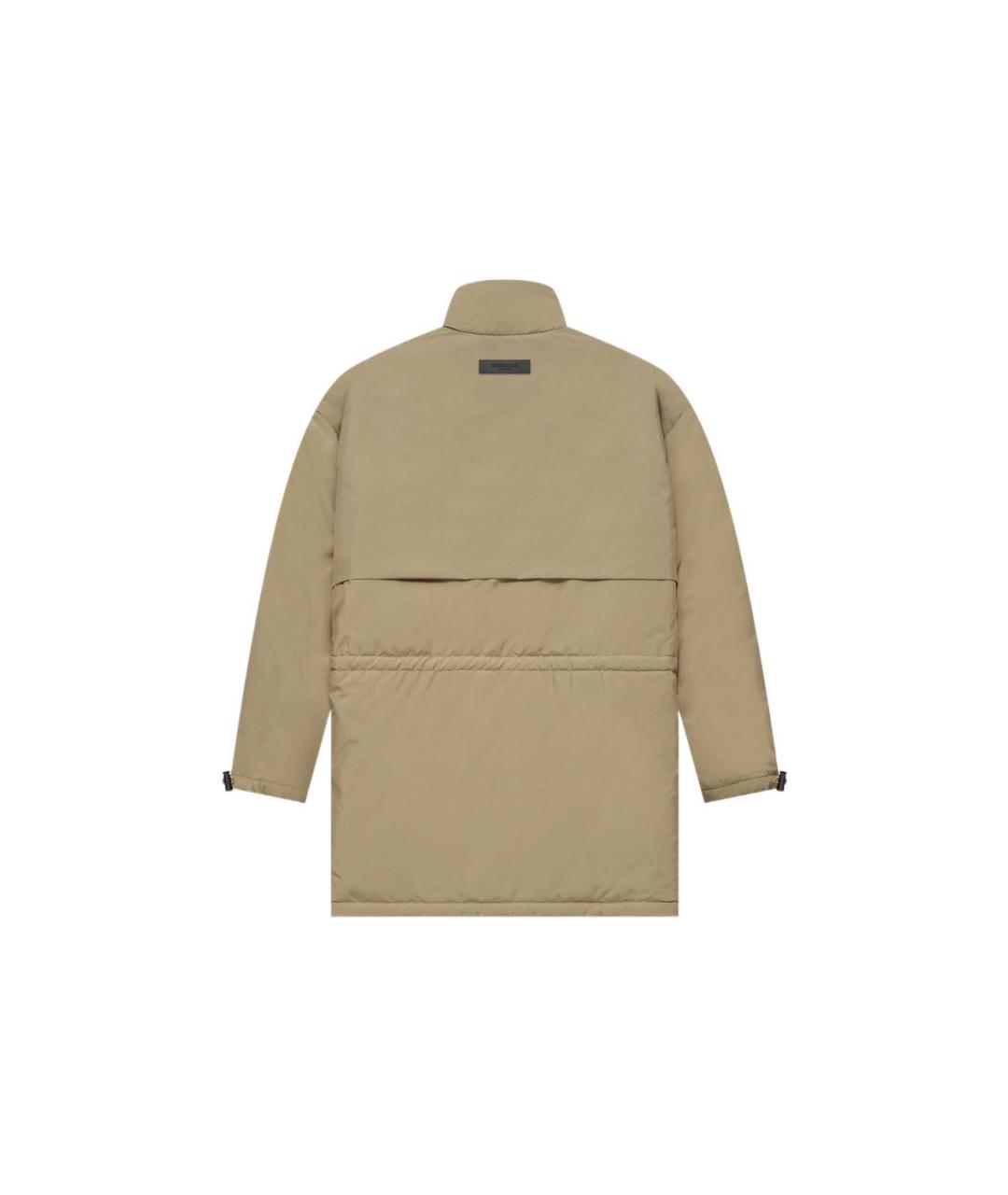 FEAR OF GOD ESSENTIALS Бежевый пуховик, фото 2