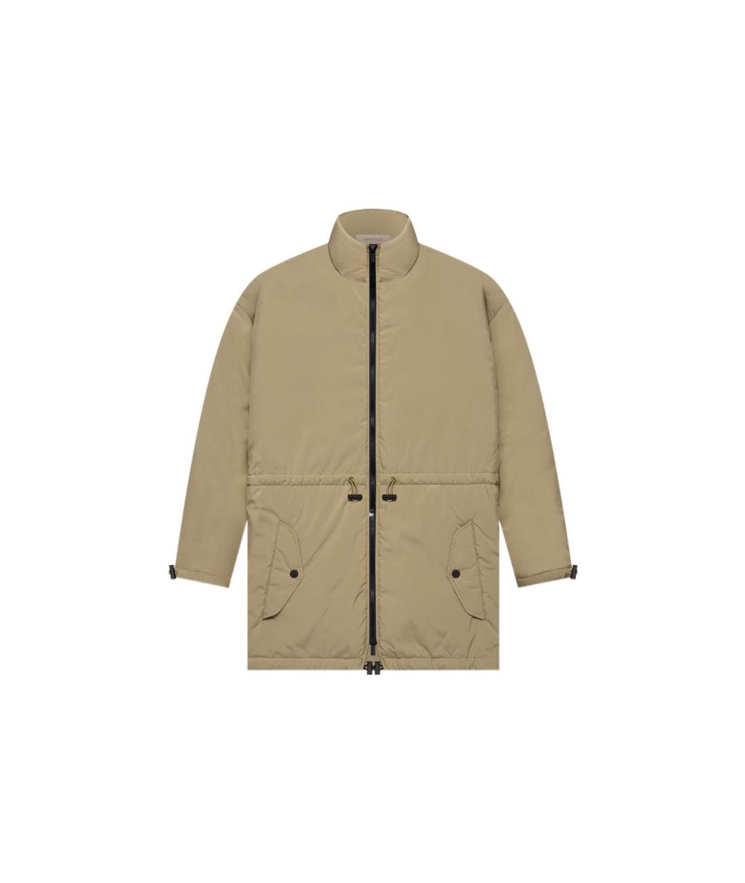 FEAR OF GOD ESSENTIALS Бежевый пуховик, фото 1