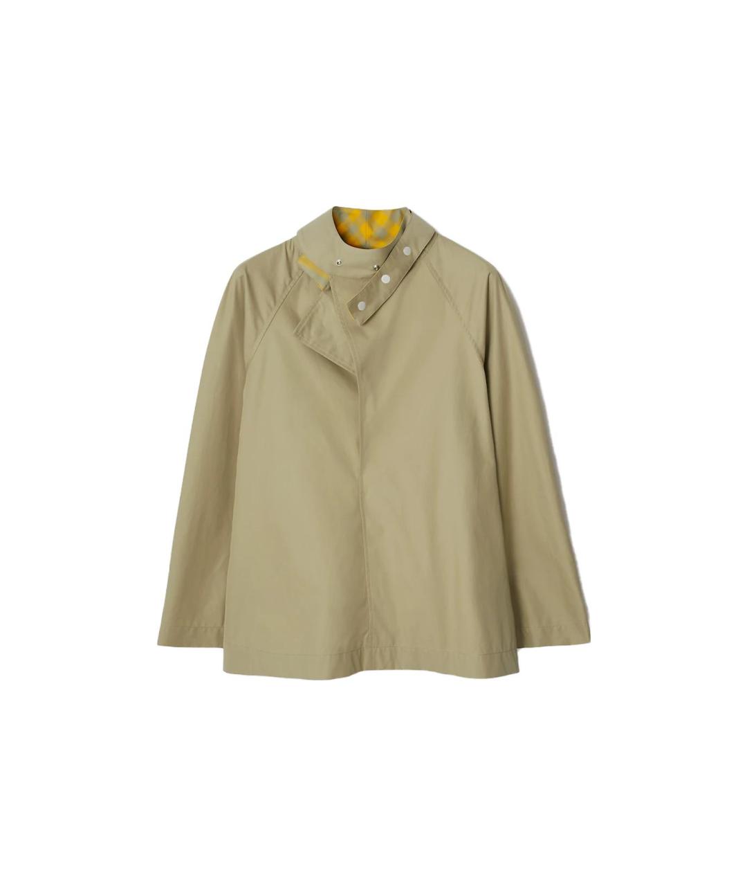 BURBERRY Зеленая куртка, фото 1