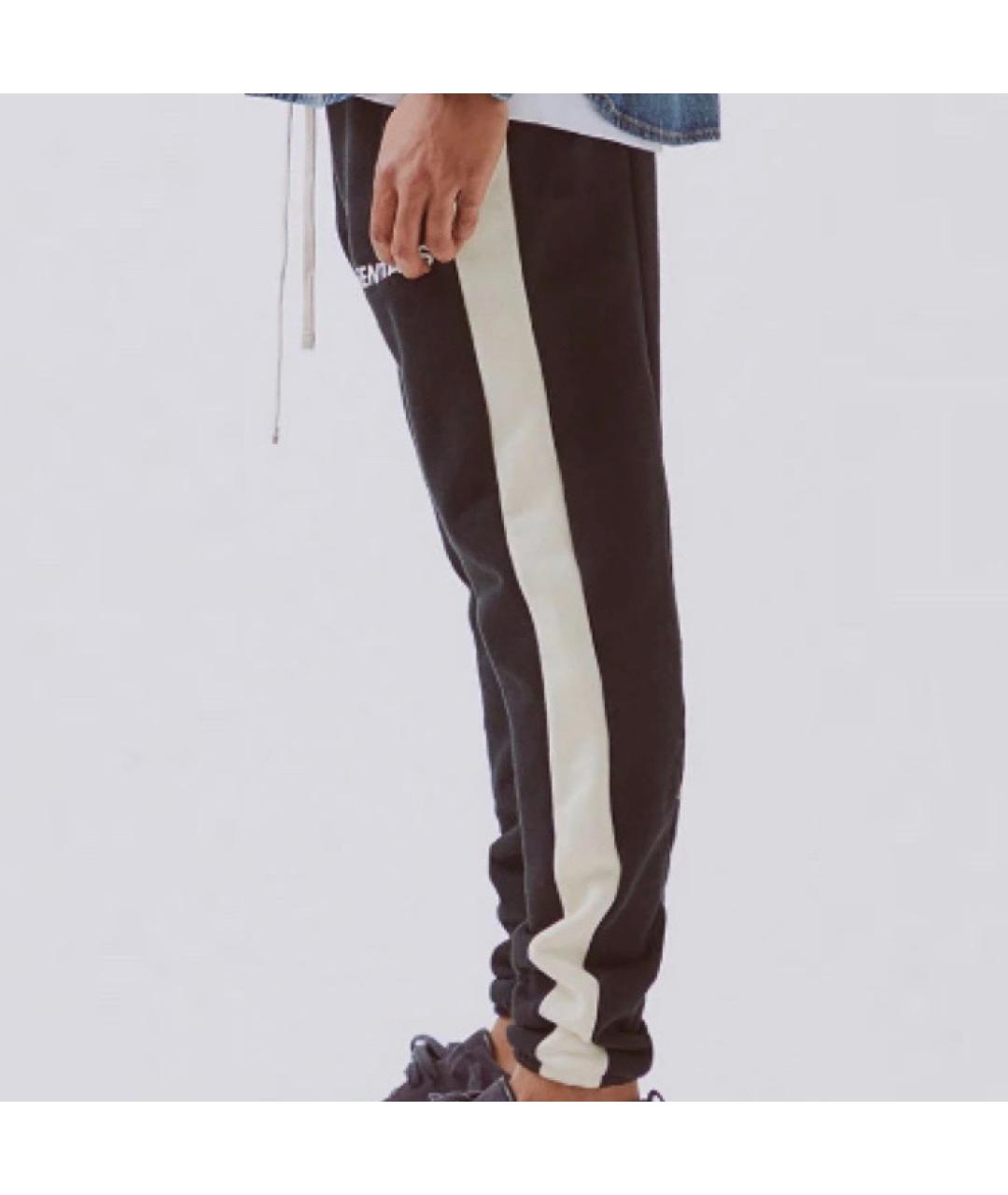 FEAR OF GOD ESSENTIALS Черные повседневные брюки, фото 3