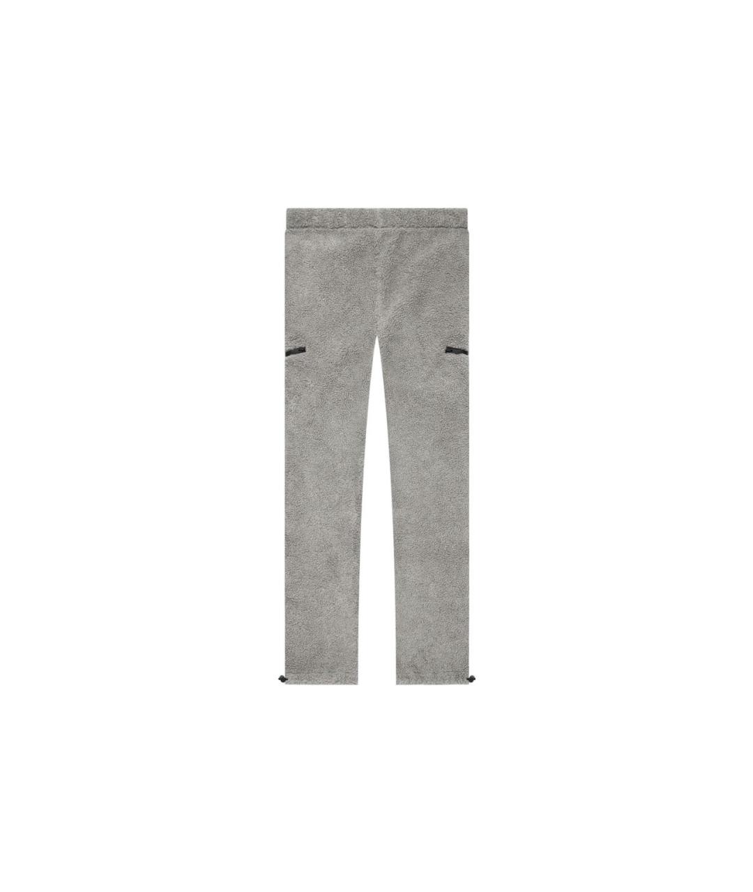 FEAR OF GOD ESSENTIALS Серые хлопковые повседневные брюки, фото 2