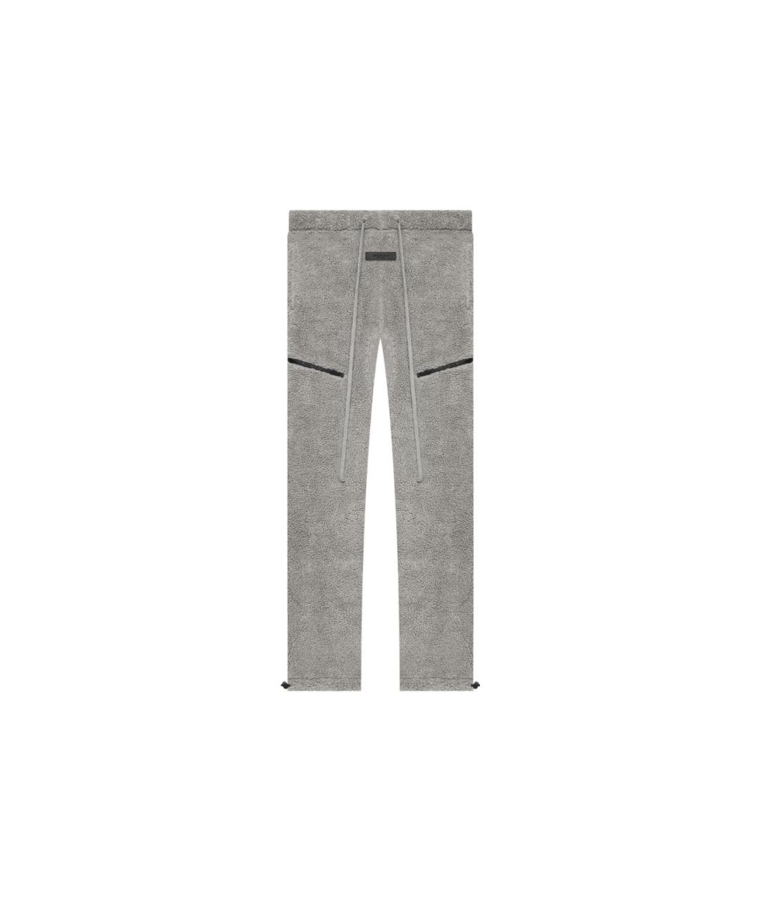 FEAR OF GOD ESSENTIALS Серые хлопковые повседневные брюки, фото 1
