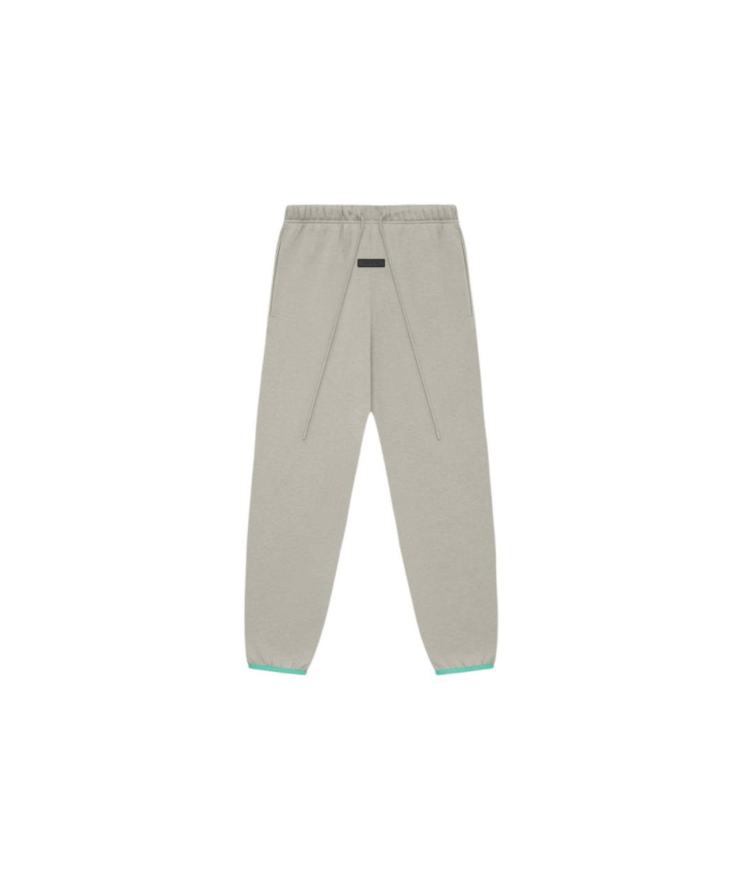 FEAR OF GOD ESSENTIALS Серые хлопковые повседневные брюки, фото 1