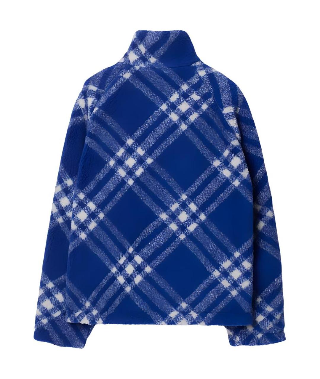 BURBERRY Синяя куртка, фото 4