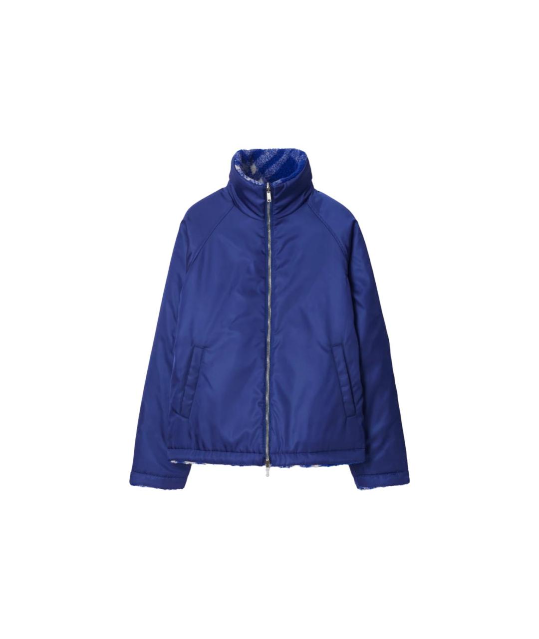 BURBERRY Синяя куртка, фото 1