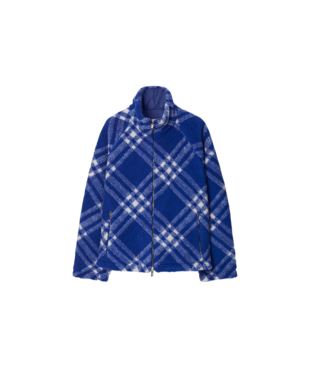 BURBERRY Синяя куртка, фото 2