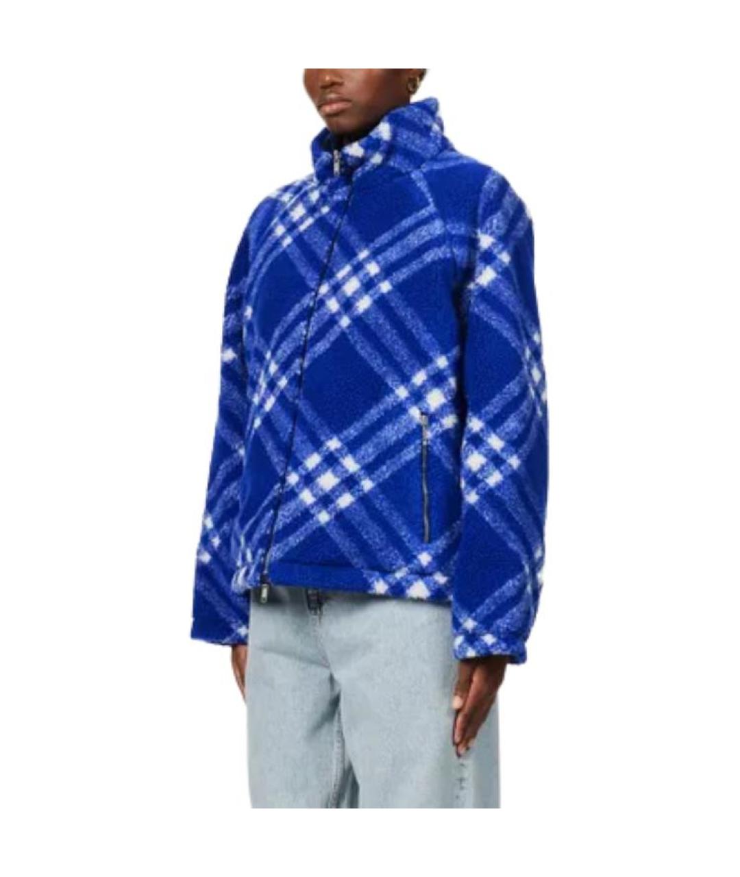 BURBERRY Синяя куртка, фото 7