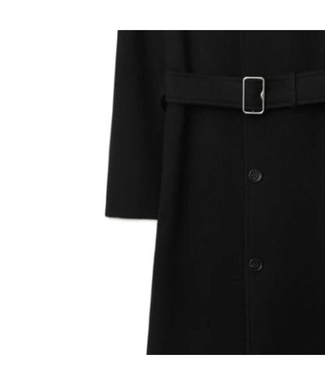 BURBERRY Черное пальто, фото 6