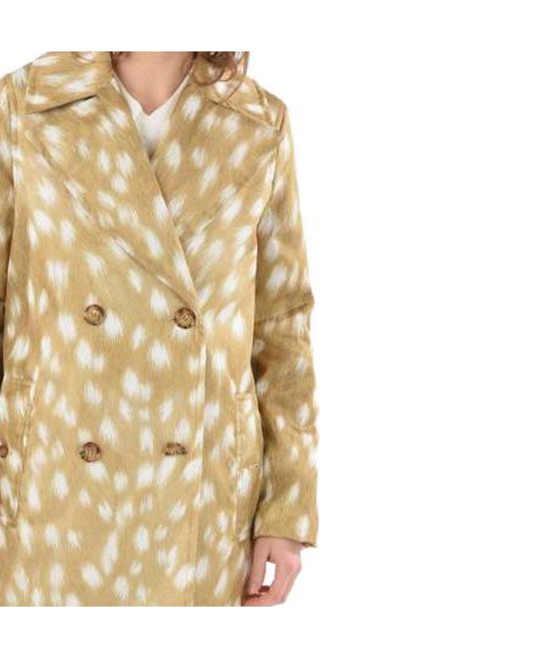 BURBERRY Желтое пальто, фото 6