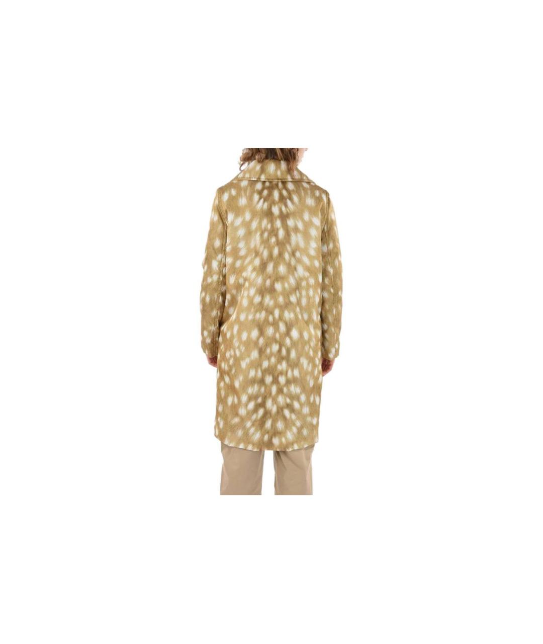 BURBERRY Желтое пальто, фото 2