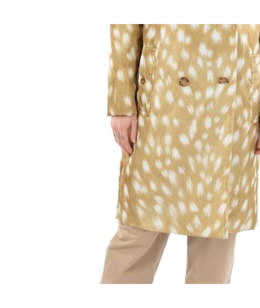 BURBERRY Желтое пальто, фото 4