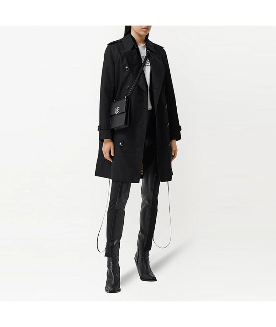 BURBERRY Черный тренч/плащ, фото 4