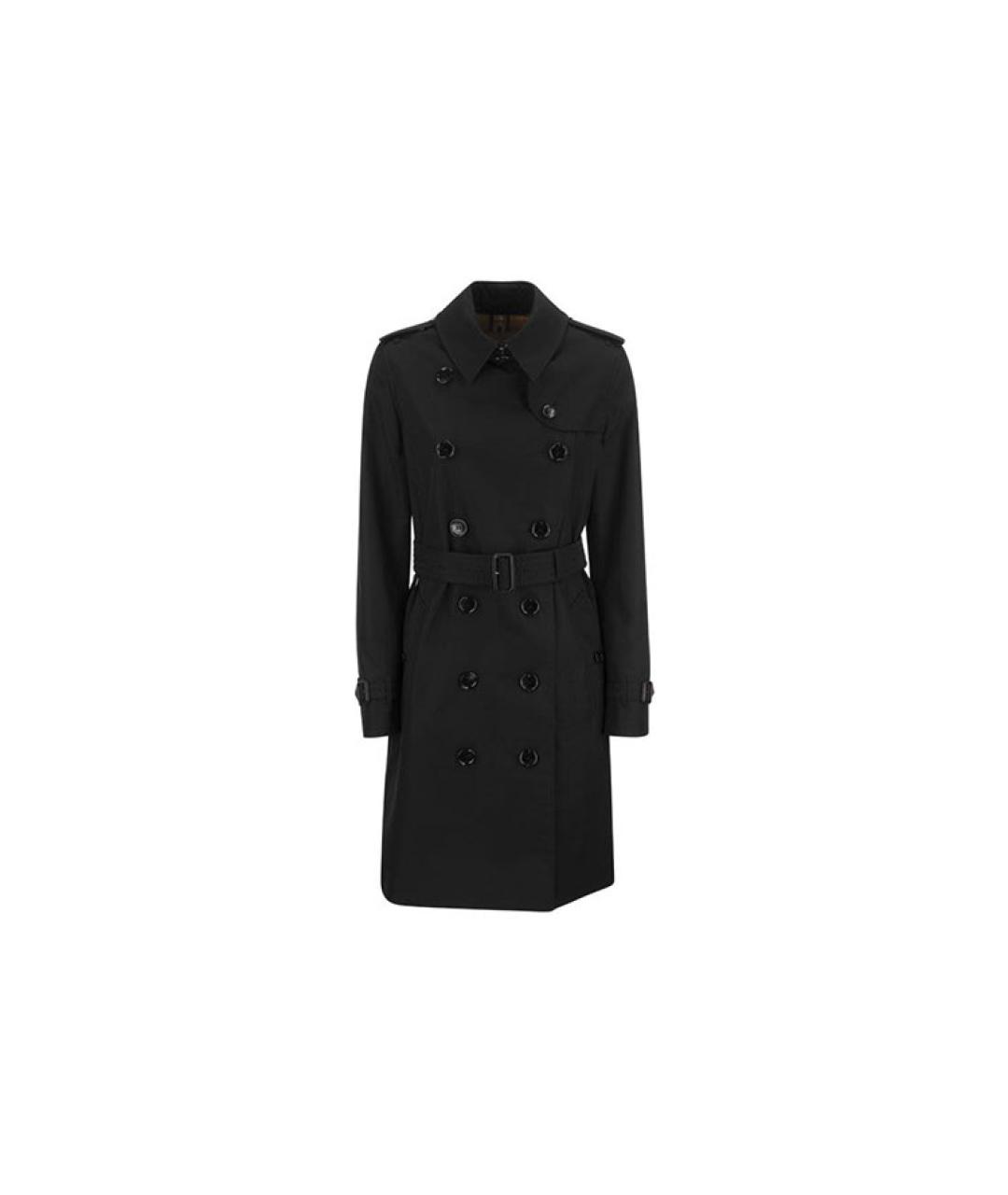 BURBERRY Черный тренч/плащ, фото 1