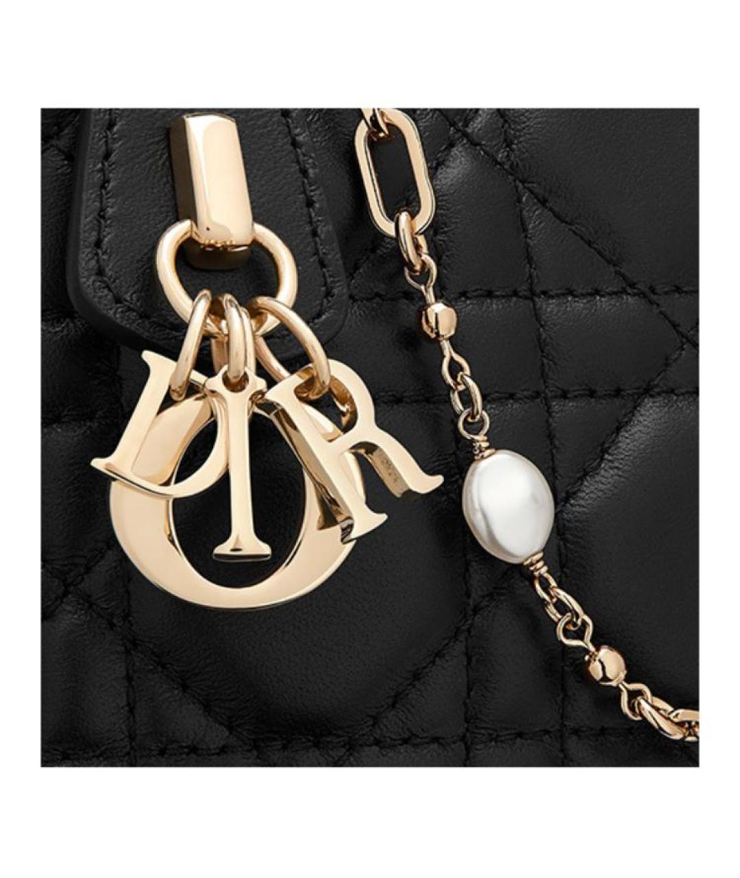 CHRISTIAN DIOR Черная сумка через плечо, фото 7