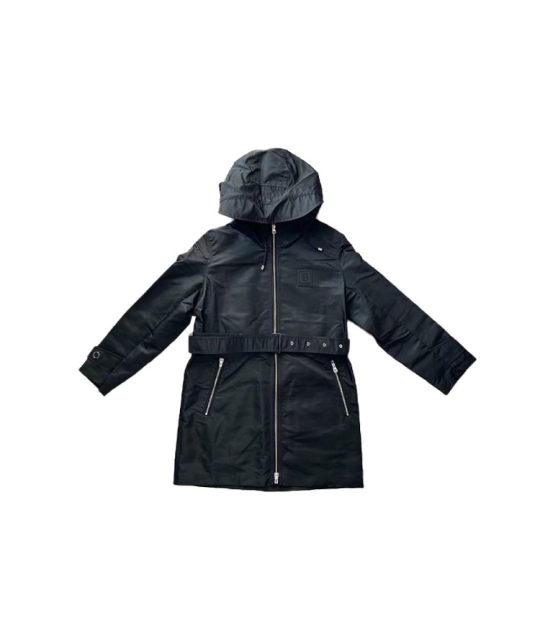 BURBERRY Черный тренч/плащ, фото 4