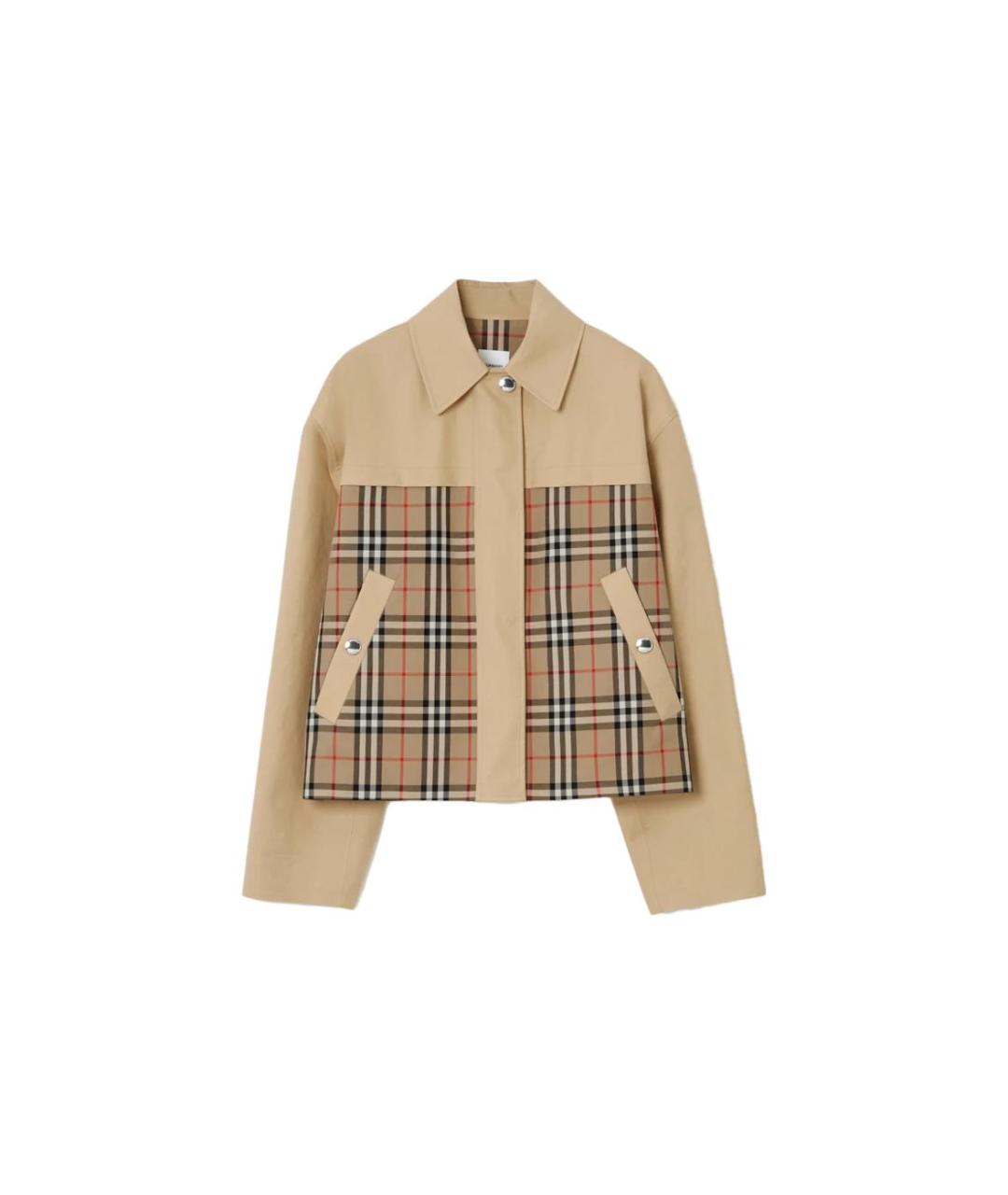 BURBERRY Бежевая куртка, фото 1