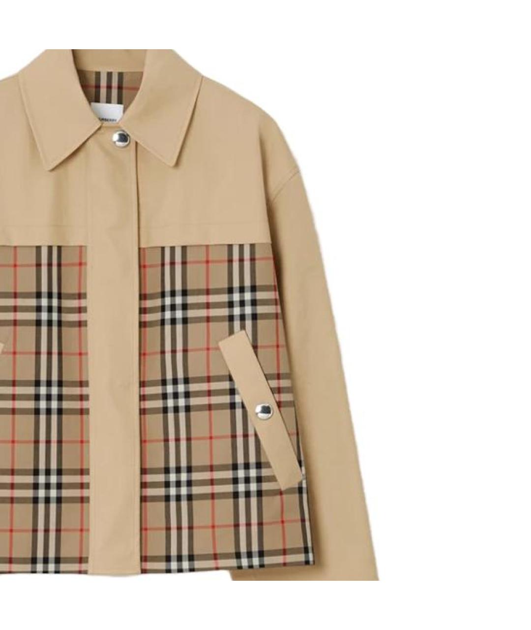 BURBERRY Бежевая куртка, фото 6