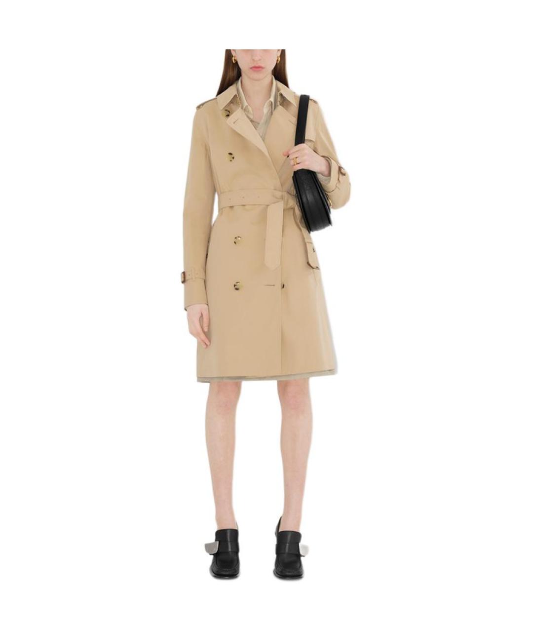 BURBERRY Бежевый тренч/плащ, фото 3
