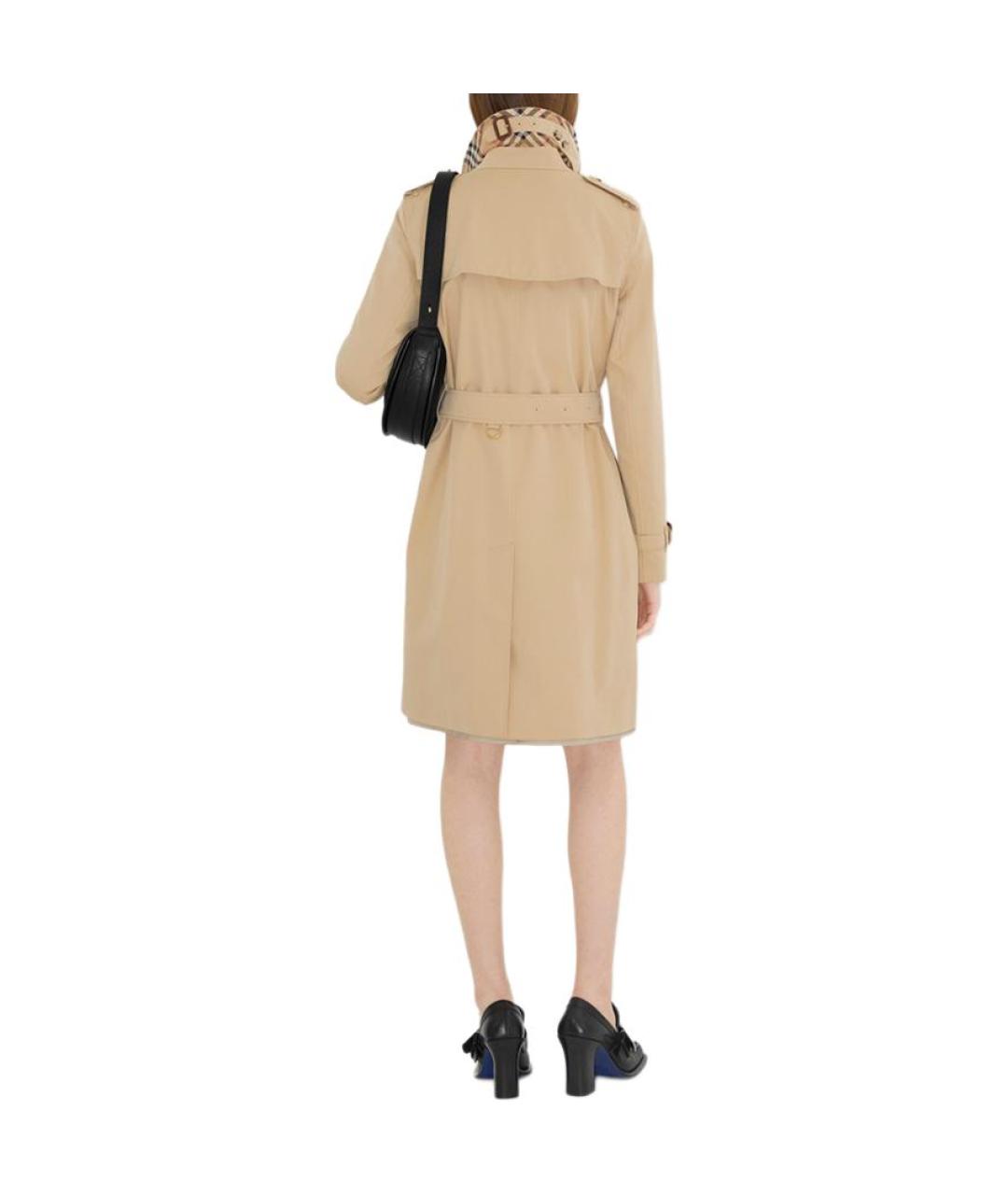 BURBERRY Бежевый тренч/плащ, фото 4