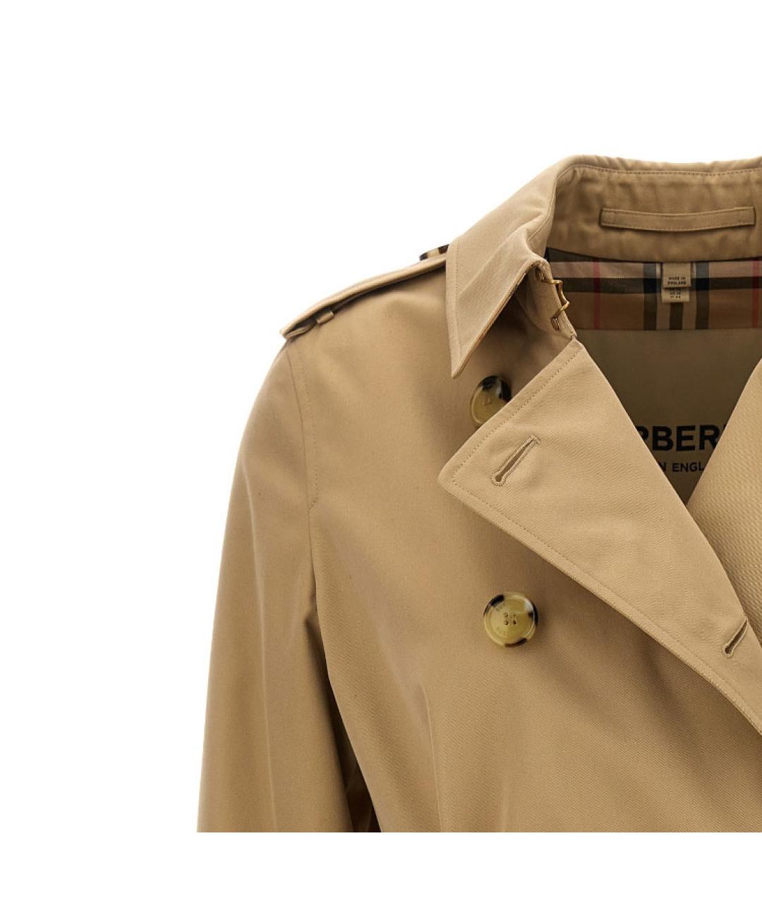 BURBERRY Бежевый тренч/плащ, фото 4