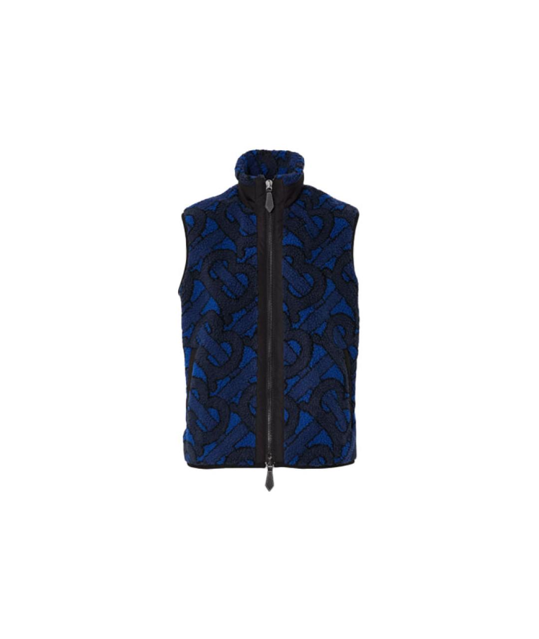 BURBERRY Темно-синий жилет, фото 1