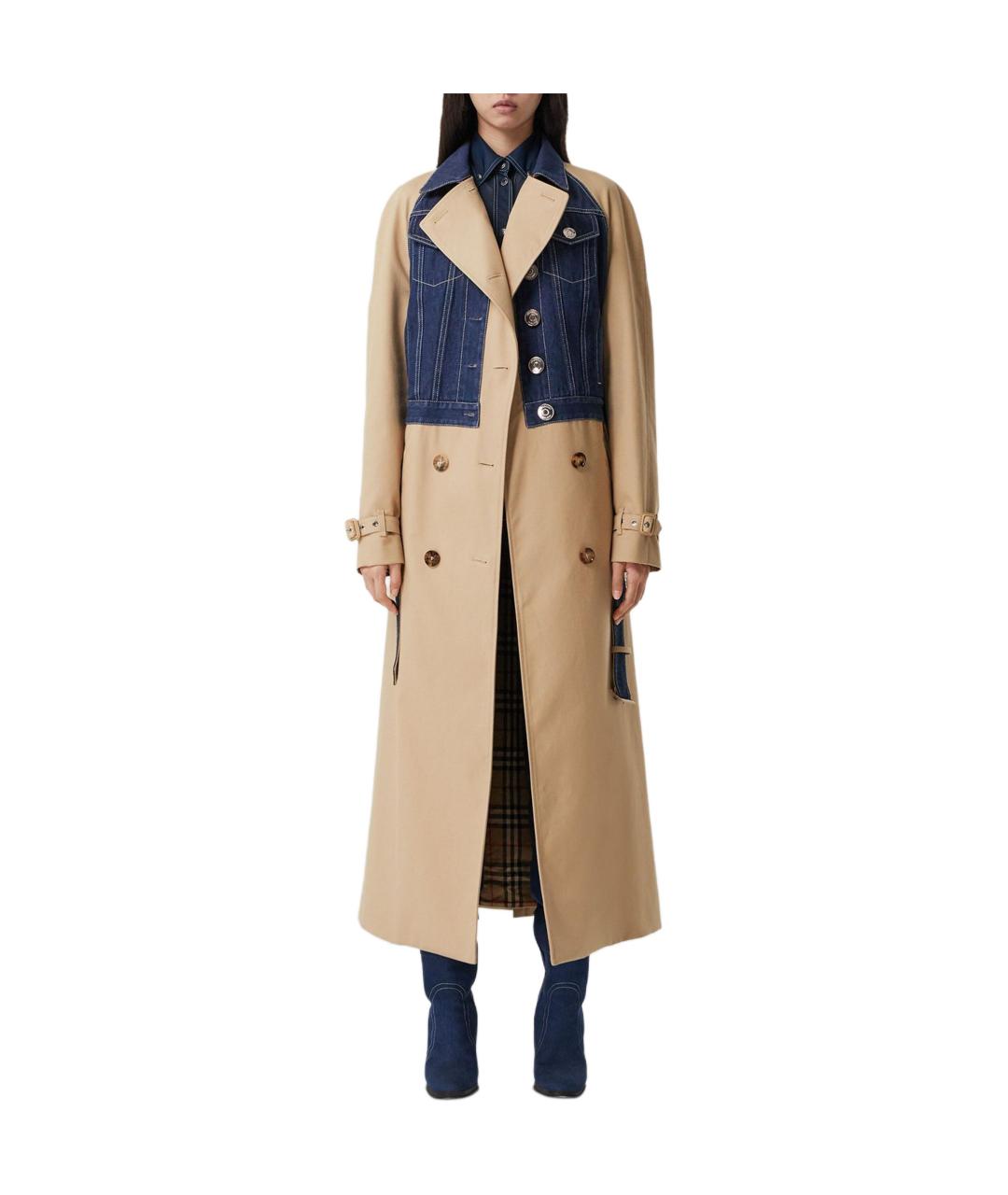 BURBERRY Бежевый тренч/плащ, фото 3
