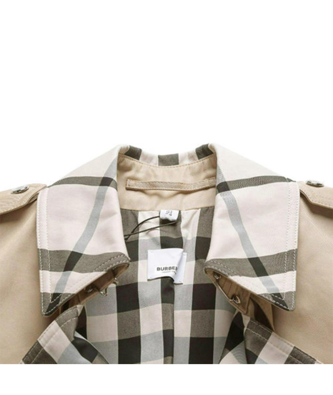 BURBERRY Коричневый тренч/плащ, фото 4
