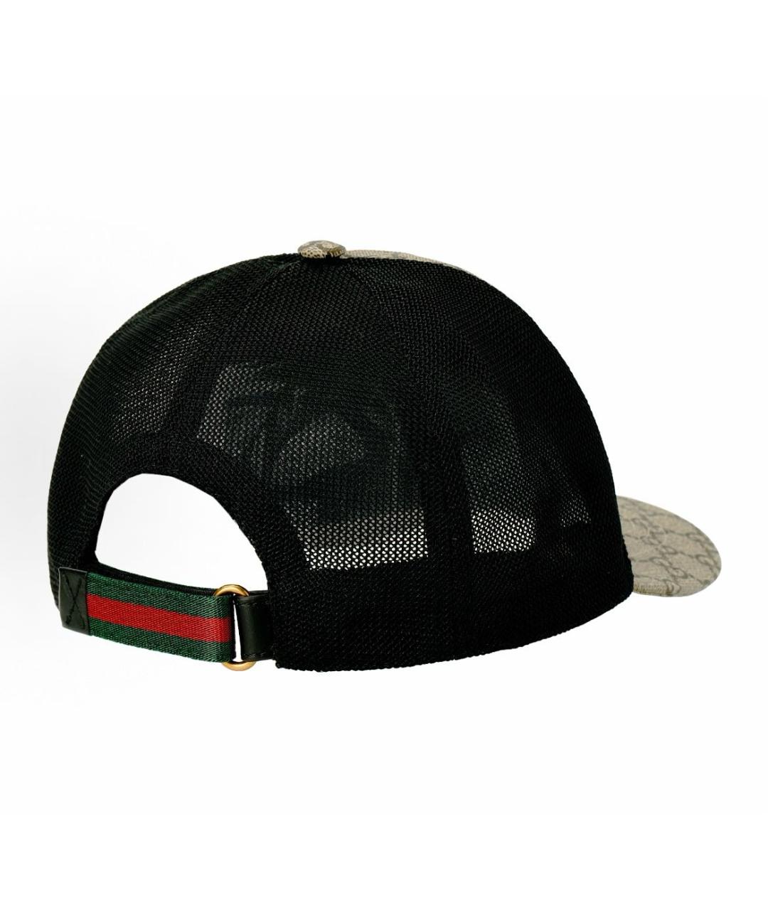 GUCCI Бежевая хлопковая кепка/бейсболка, фото 4
