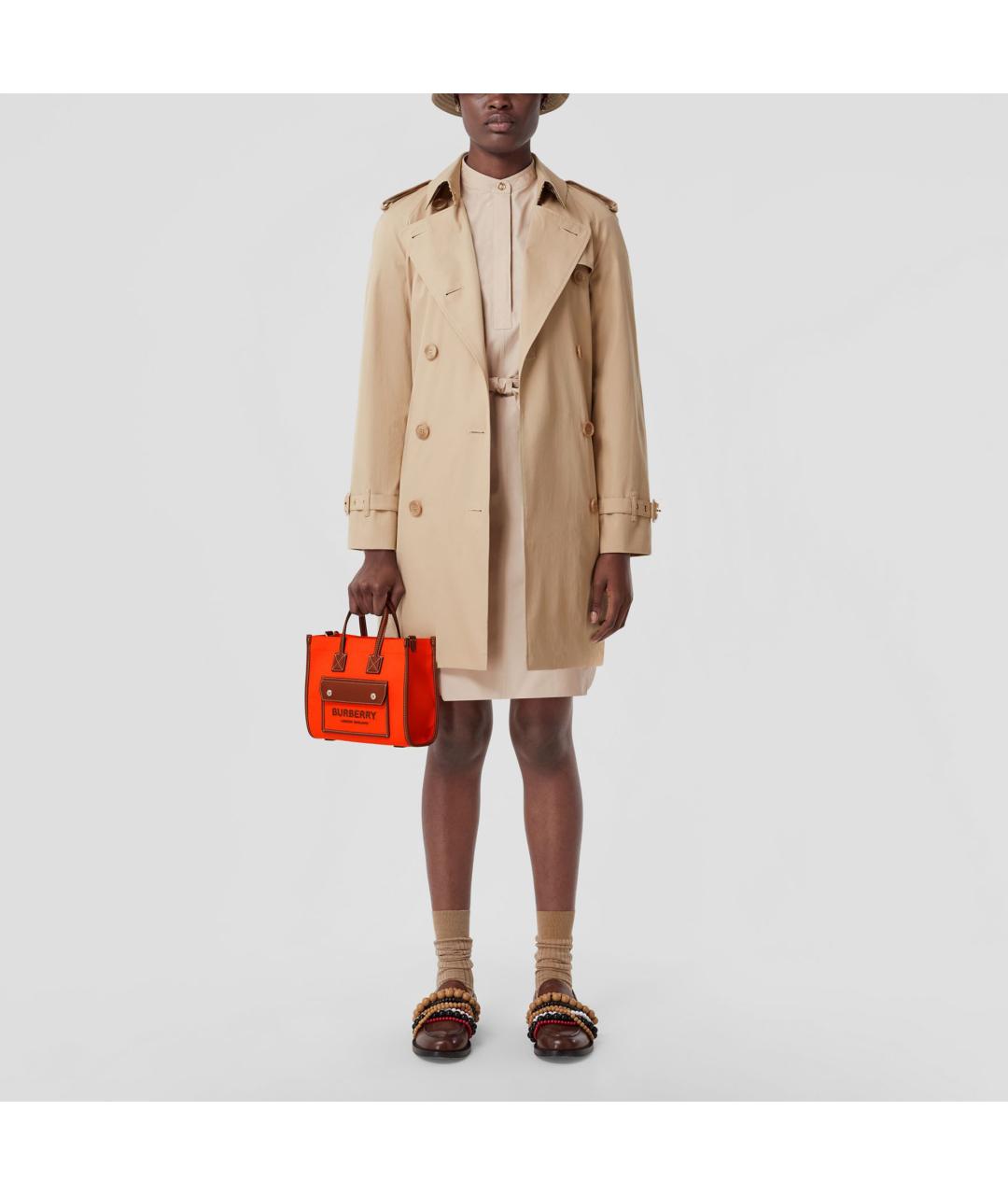 BURBERRY Бежевый тренч/плащ, фото 3