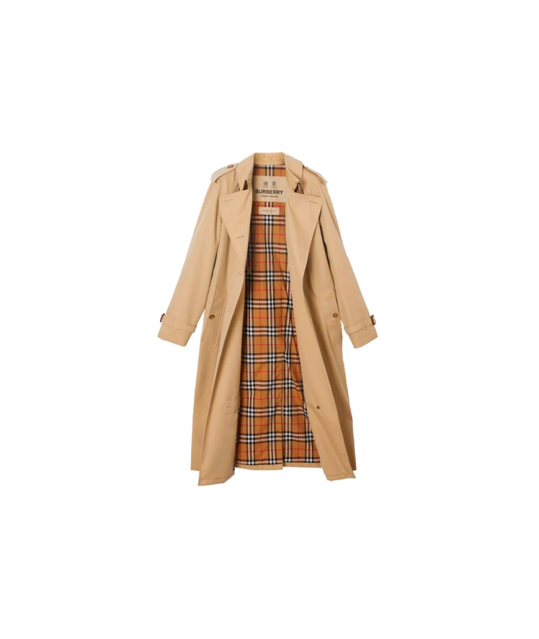 BURBERRY Бежевый тренч/плащ, фото 2