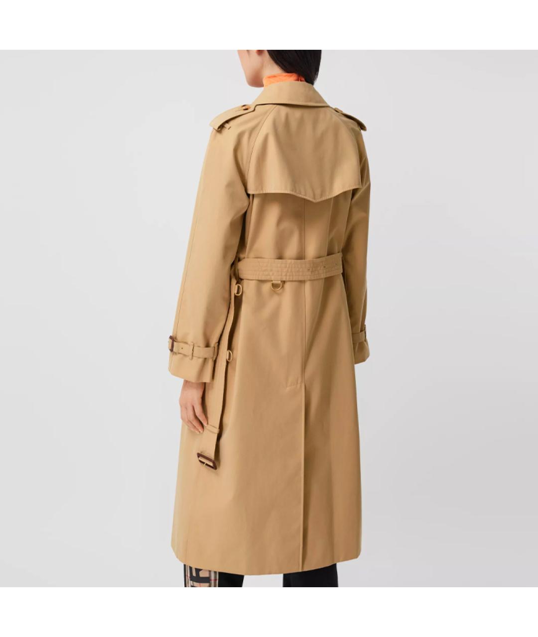 BURBERRY Бежевый тренч/плащ, фото 4