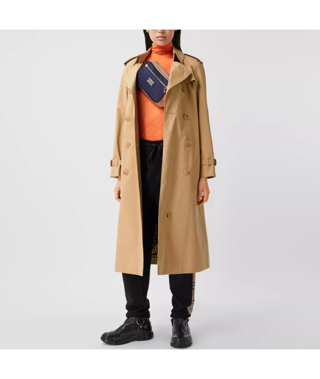 BURBERRY Бежевый тренч/плащ, фото 5