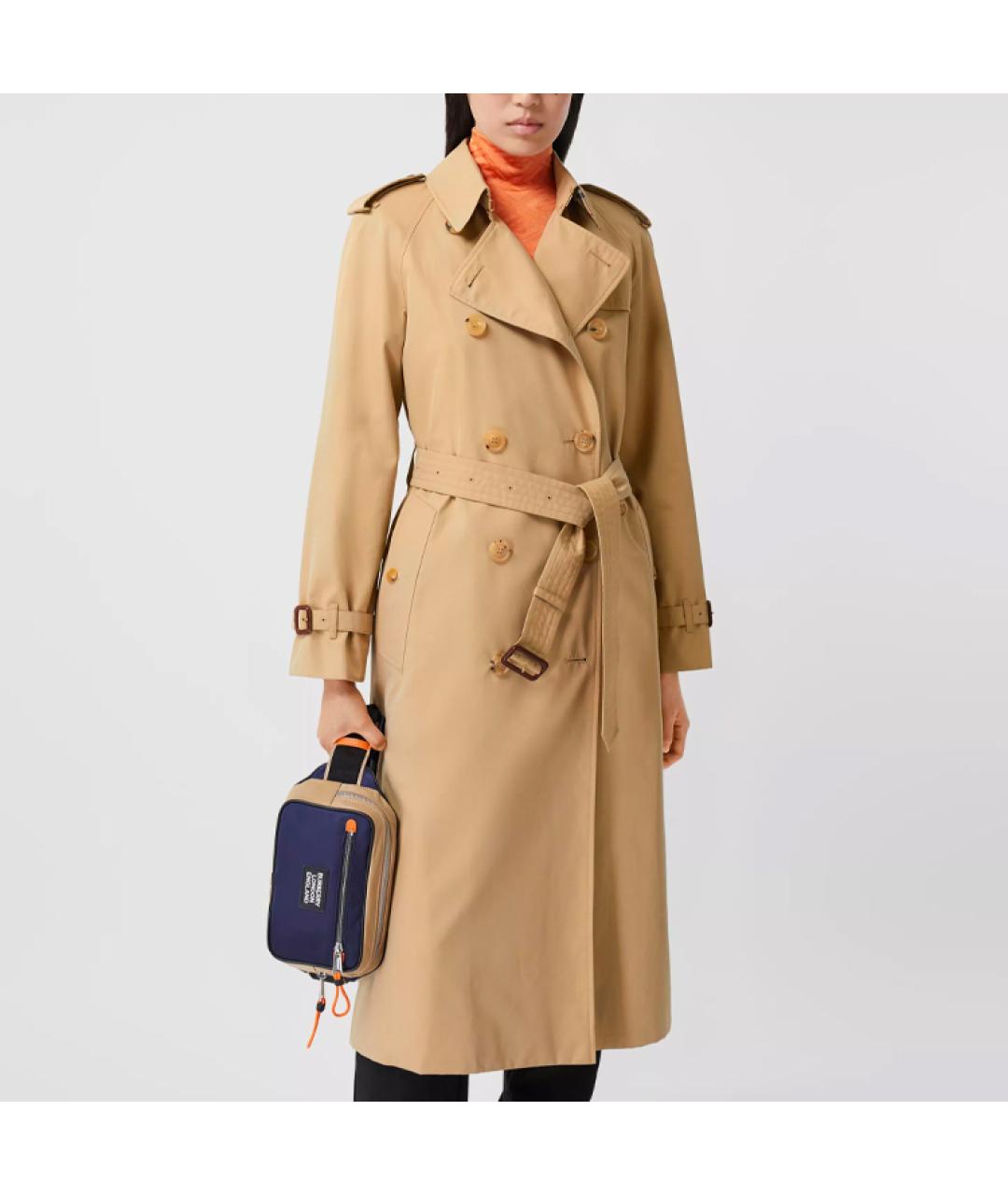 BURBERRY Бежевый тренч/плащ, фото 3