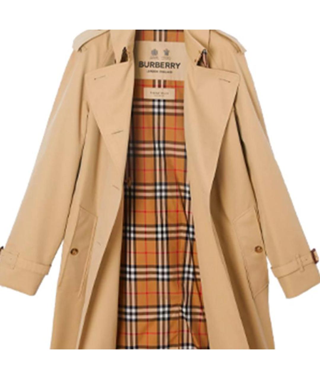 BURBERRY Бежевый тренч/плащ, фото 8