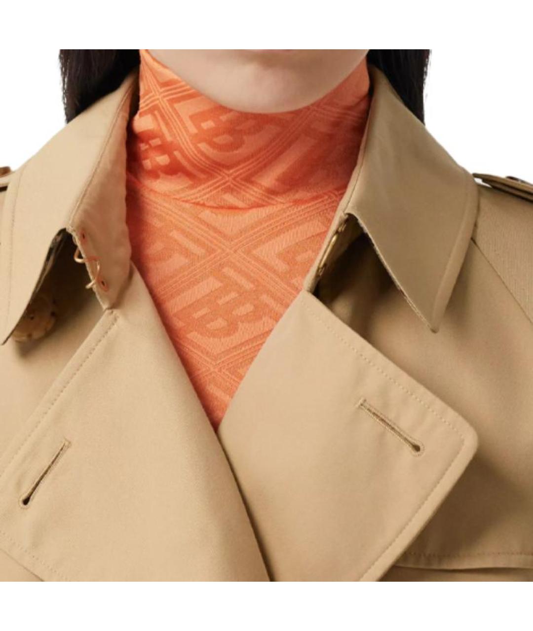 BURBERRY Бежевый тренч/плащ, фото 6