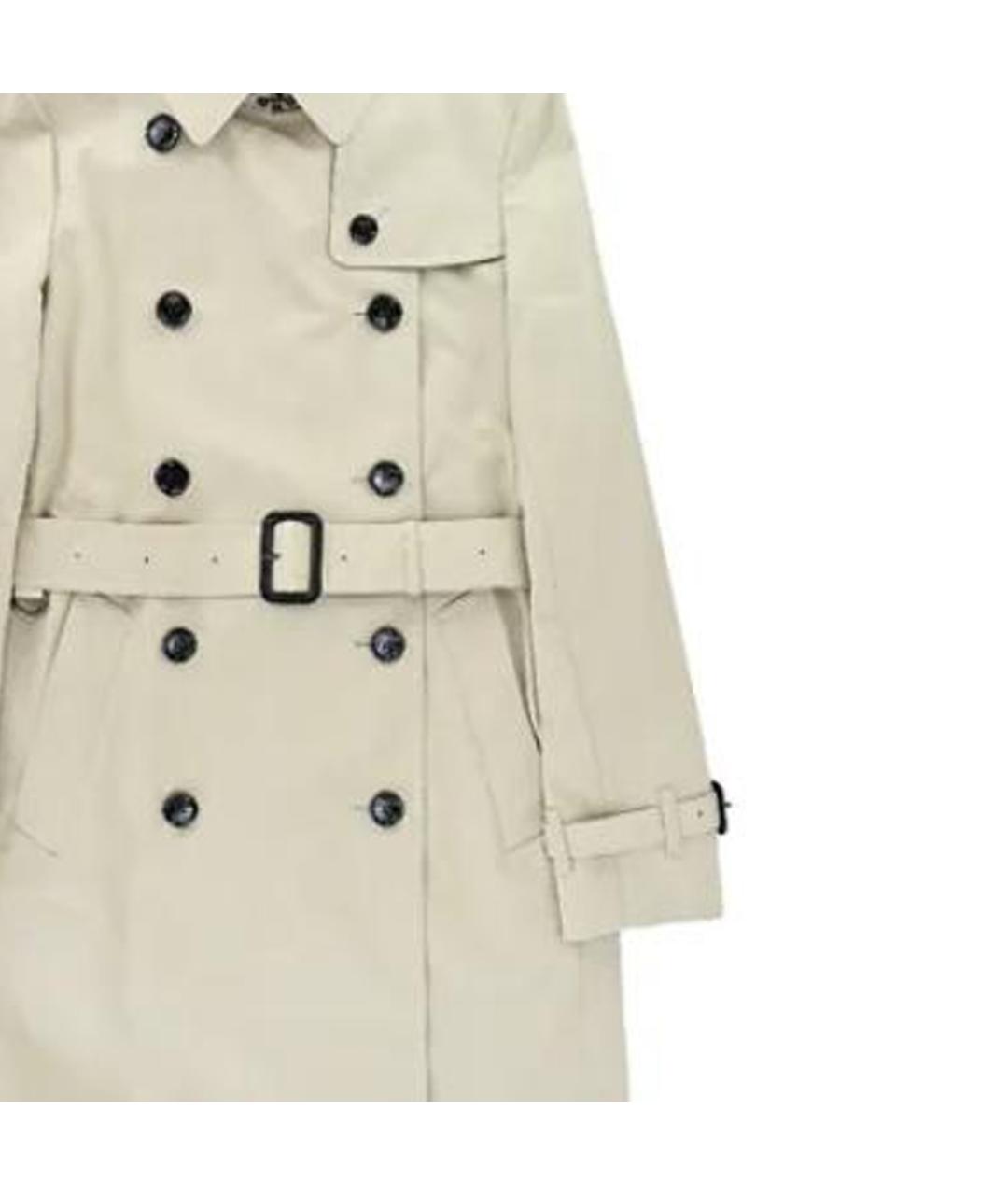 BURBERRY Хаки пальто, фото 6